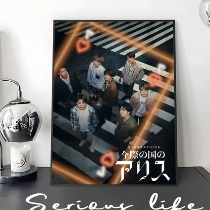 Posters in galerie-opstelling combineren