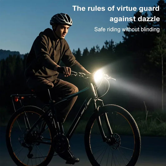 Fietslamp LED met anti-verblindingsfunctie