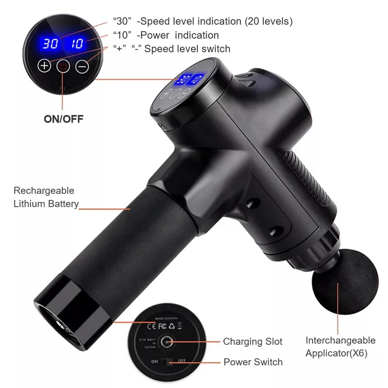 Massage gun in compact formaat – Handig op reis