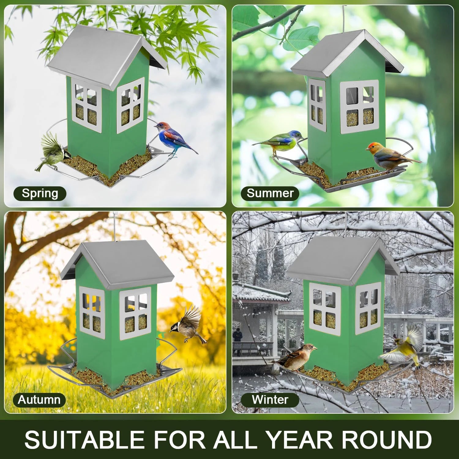 Decoratief vogelhuisje – Mooi én nuttig