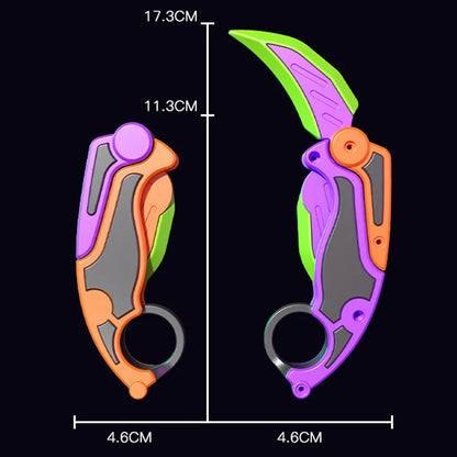Fidget toy met meerdere fidgetfuncties in één ontwerp