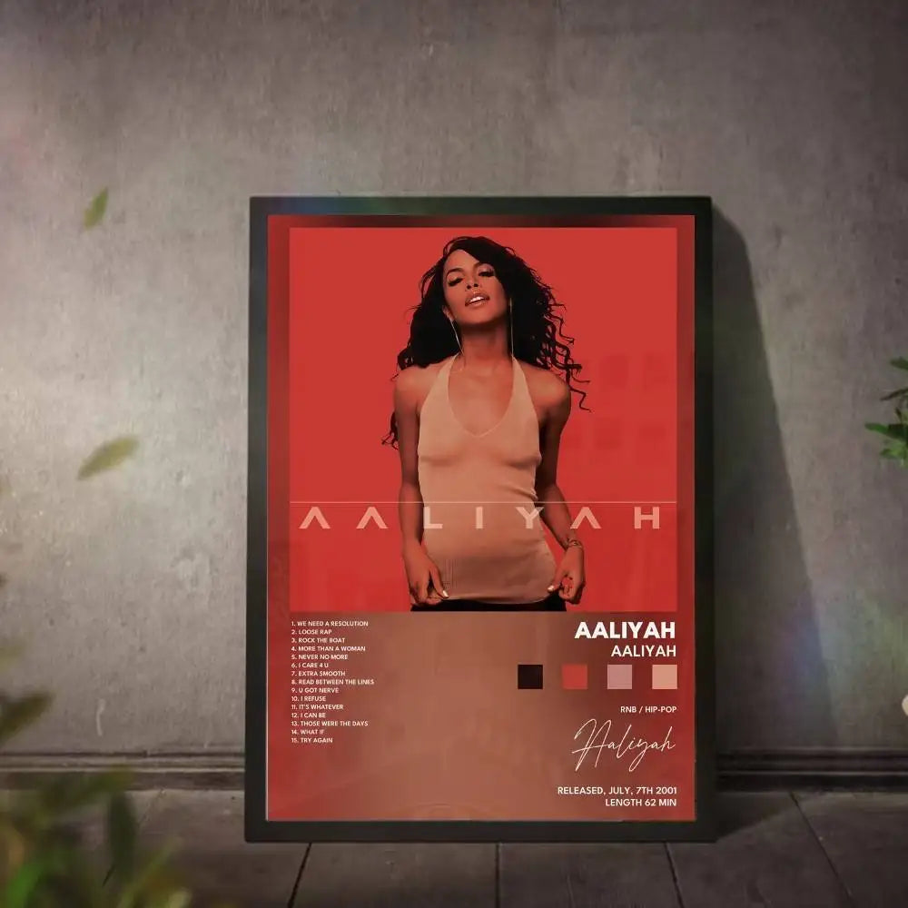 Poster met grafisch ontwerp in kleur
