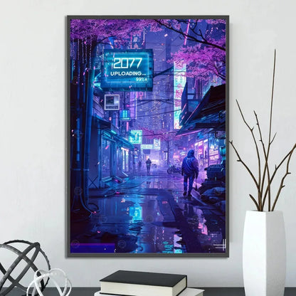 Kunstposter met moderne flair
