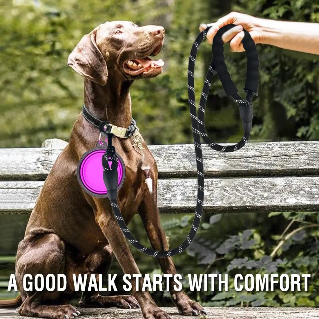 Honden tuigje met vooraanlijnoptie – Anti-trek functionaliteit