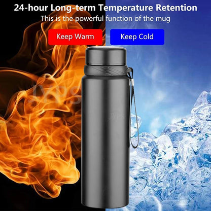 Thermosfles met pushknop – Eenvoudig in gebruik