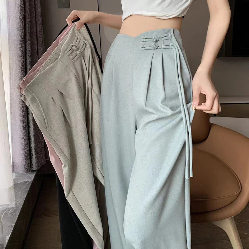Zara linnen broek dames met losse pasvorm – Comfort voorop