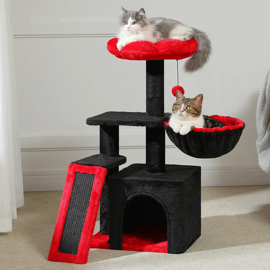 Kattenpaal met huisje – Comfort en veiligheid gecombineerd