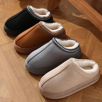 Grijze Sloffen – Comfortabele Pantoffels met Antislip