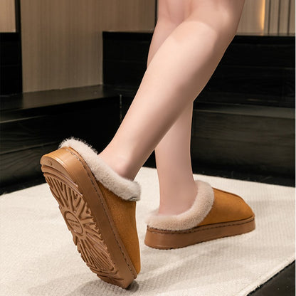 Roze Sloffen – Warme Pantoffels met Antislip