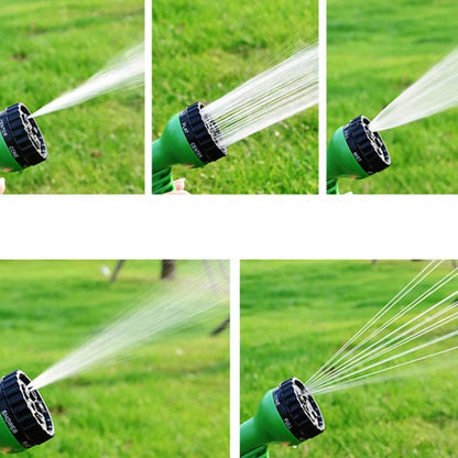 MOLOO Flexibele Tuinslang - Waterslang - Waterslang Flexibel - Tuinslang met Sproeikop - Groen - 30m