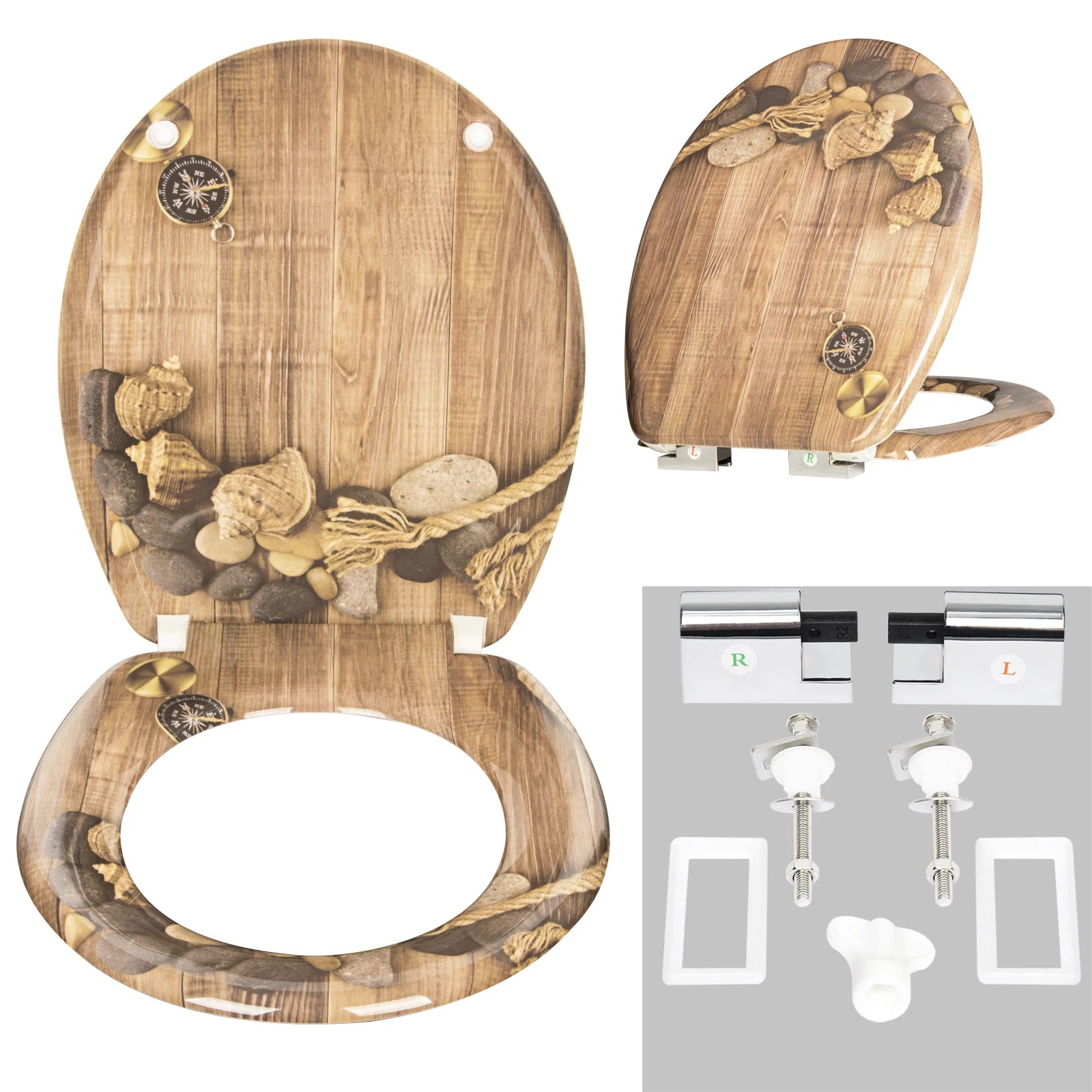Quick release wc bril – Makkelijk schoon te maken