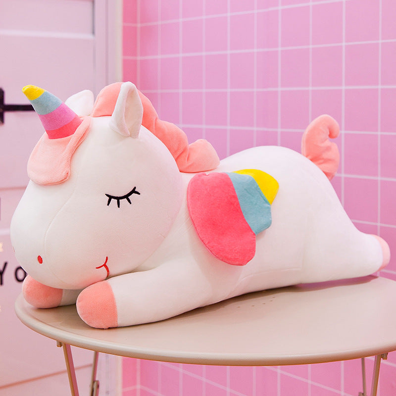 Unicorn-knuffel-Wit