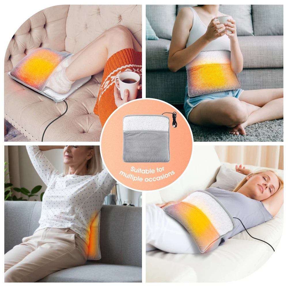 Kruidvat warmtekussen met zachte fleecebekleding – Extra knus en comfortabel