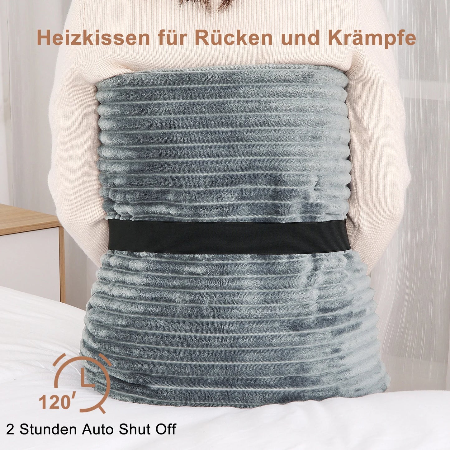 Warmte nekkussen met ergonomische vorm – Biedt extra steun en comfort