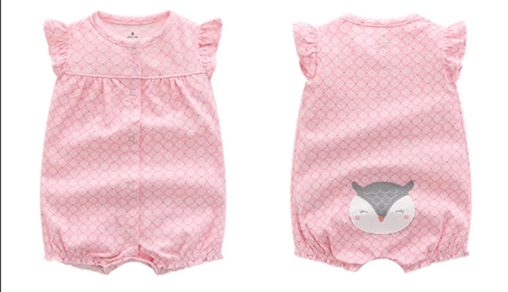 Babykleding meisjes met leuke dierenprints