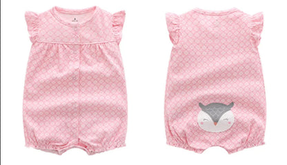 Babykleding meisjes met leuke dierenprints