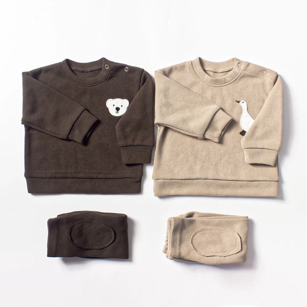 Luchtige zomer baby kleding van ademende stoffen