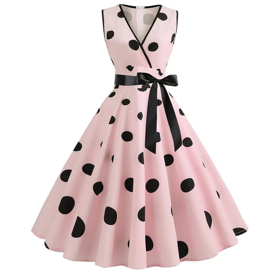 Trendy pastel jurk met zachte tinten