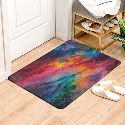 Deurmat met abstract patroon – Uniek en artistiek