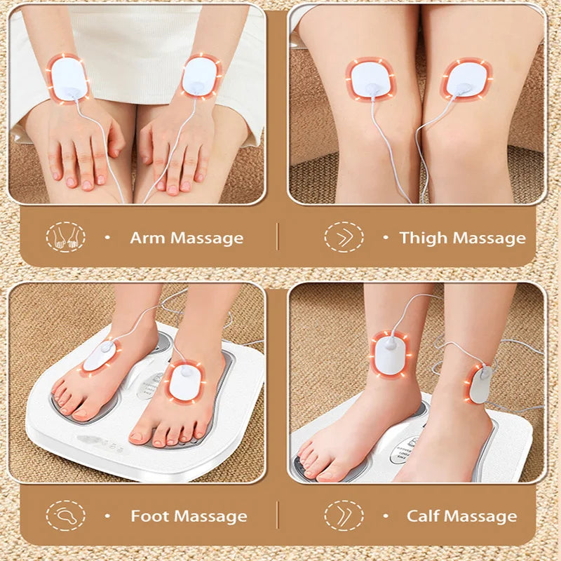 Voetmassage Apparaat - Voor Neuropathie Verlichting en Ontspanning-wit