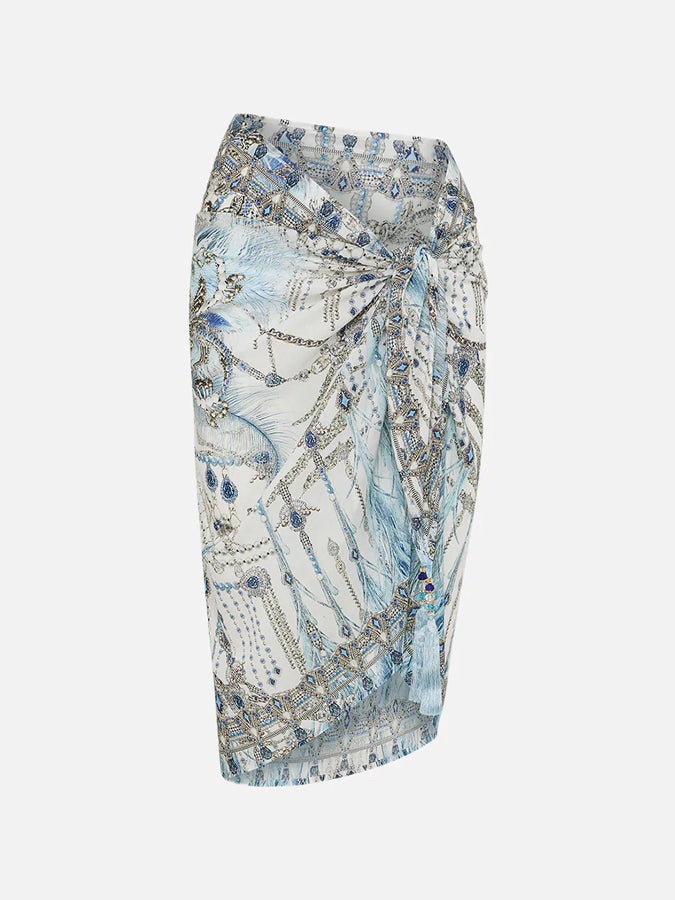 Badpak jurk met hoge taille – Flatteert de buikzone