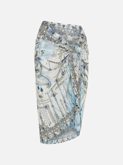 Badpak jurk met hoge taille – Flatteert de buikzone