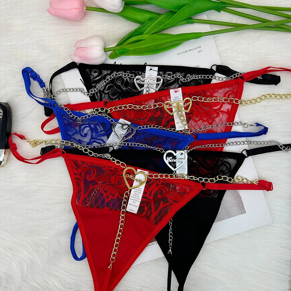 Comfortabele string met naam – Perfect voor dagelijks gebruik