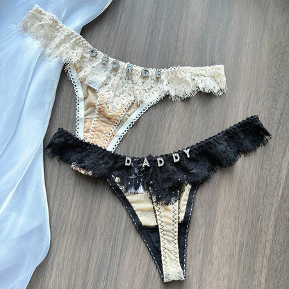 Gepersonaliseerde lingerie als cadeau – Unieke string met naam