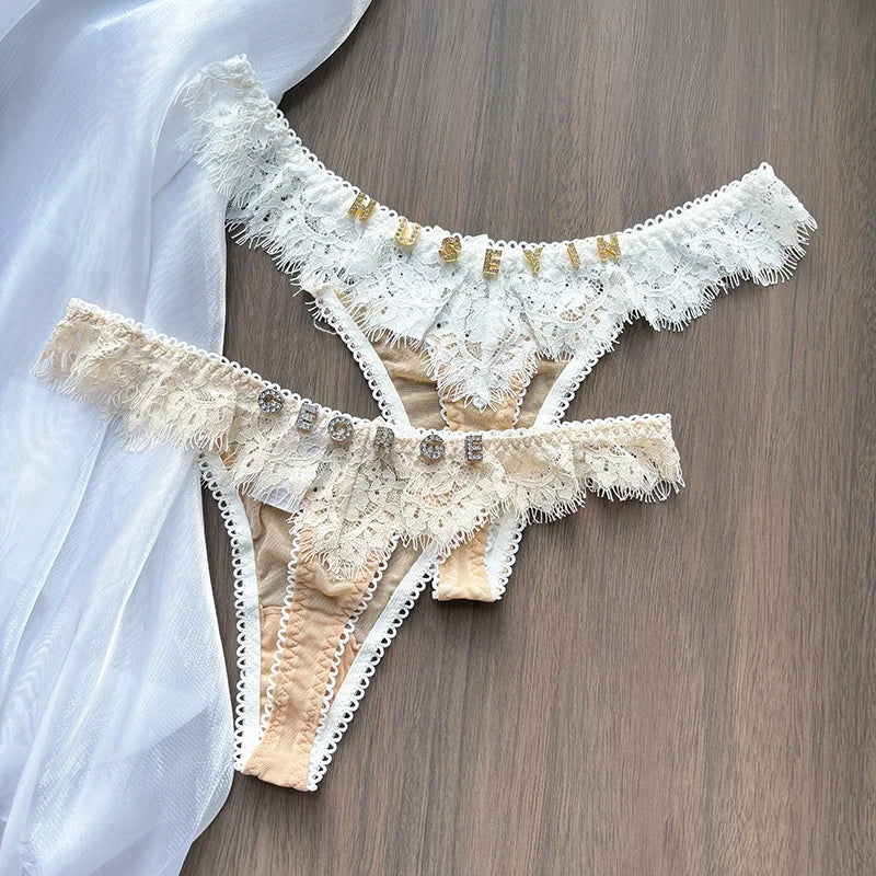 String met naam in sierlijke letters – Elegante personalisatie