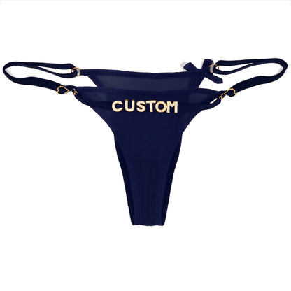 Comfortabele string met naam – Perfect voor dagelijks gebruik