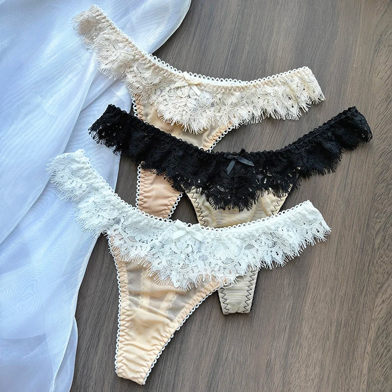 Katoenen string met persoonlijke opdruk – Comfortabel en stijlvol