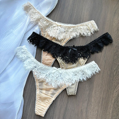 Katoenen string met persoonlijke opdruk – Comfortabel en stijlvol