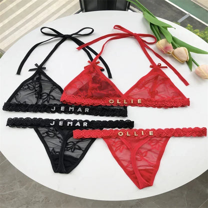 String in luxe verpakking met naam – Perfect als cadeau