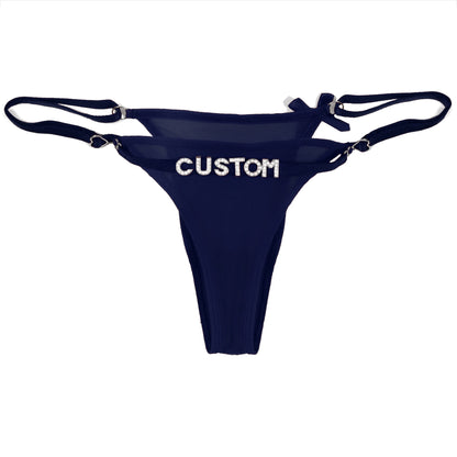 String met romantisch patroon en naam – Perfect voor speciale momenten