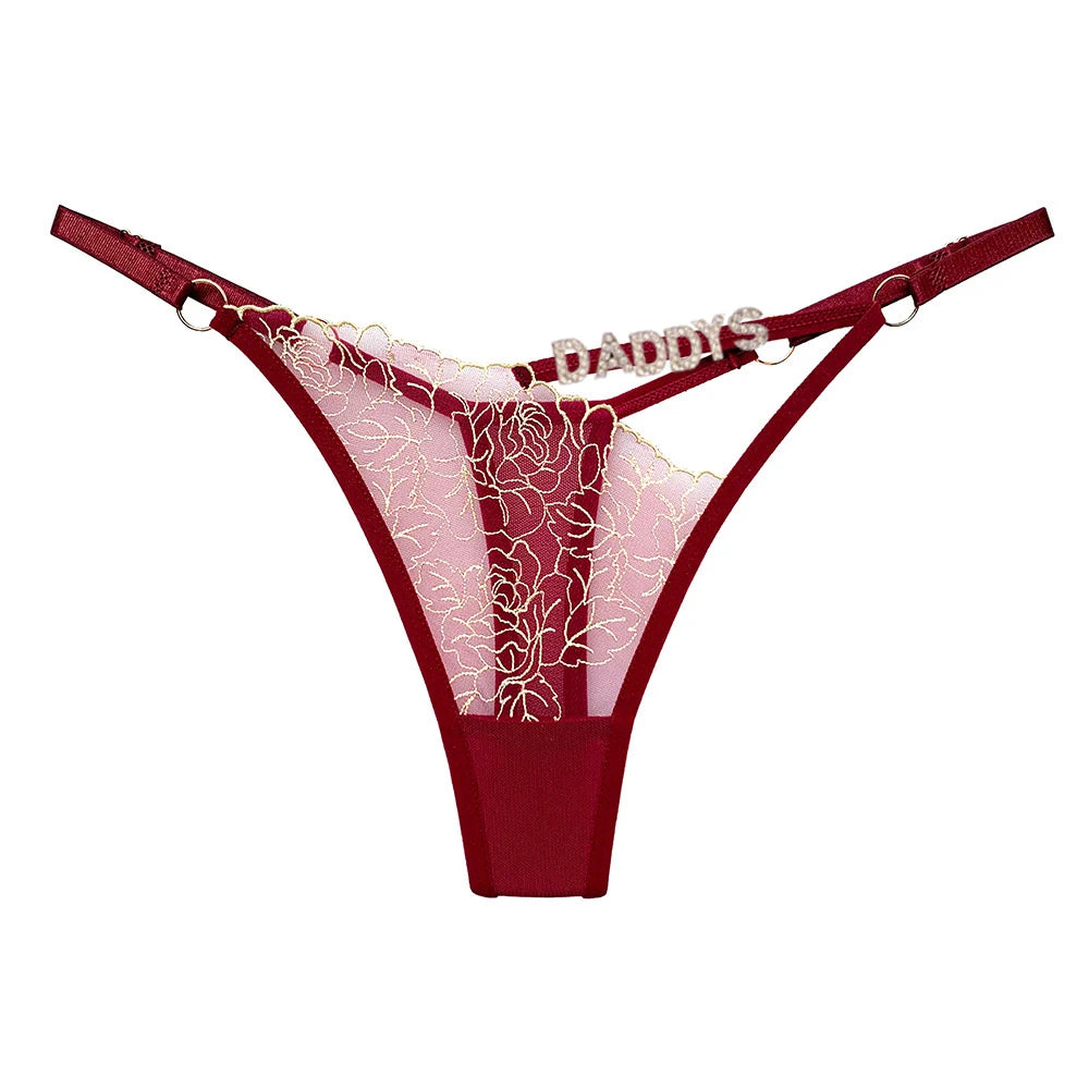 String met initialen in gouden opdruk – Luxe en opvallend
