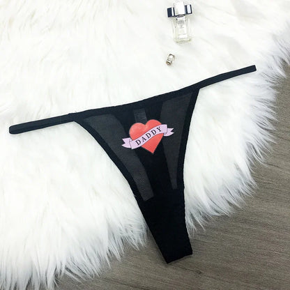 Basic damesstring met naam – Comfortabel en gepersonaliseerd