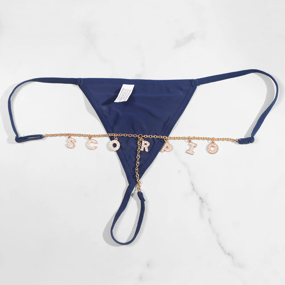 Gepersonaliseerde valentijnsstring – Romantische lingerie met naam