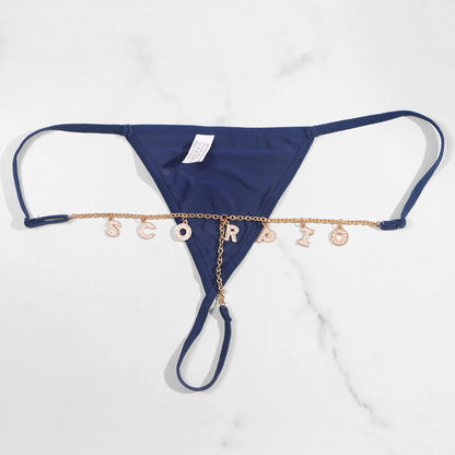 Gepersonaliseerde valentijnsstring – Romantische lingerie met naam
