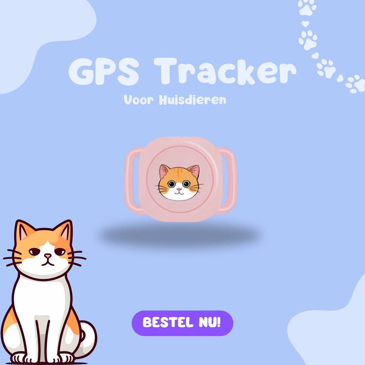 Gps Tracker Track Gps Tracker Kat Gps Tracker Hond Roze 1 moloo.nl