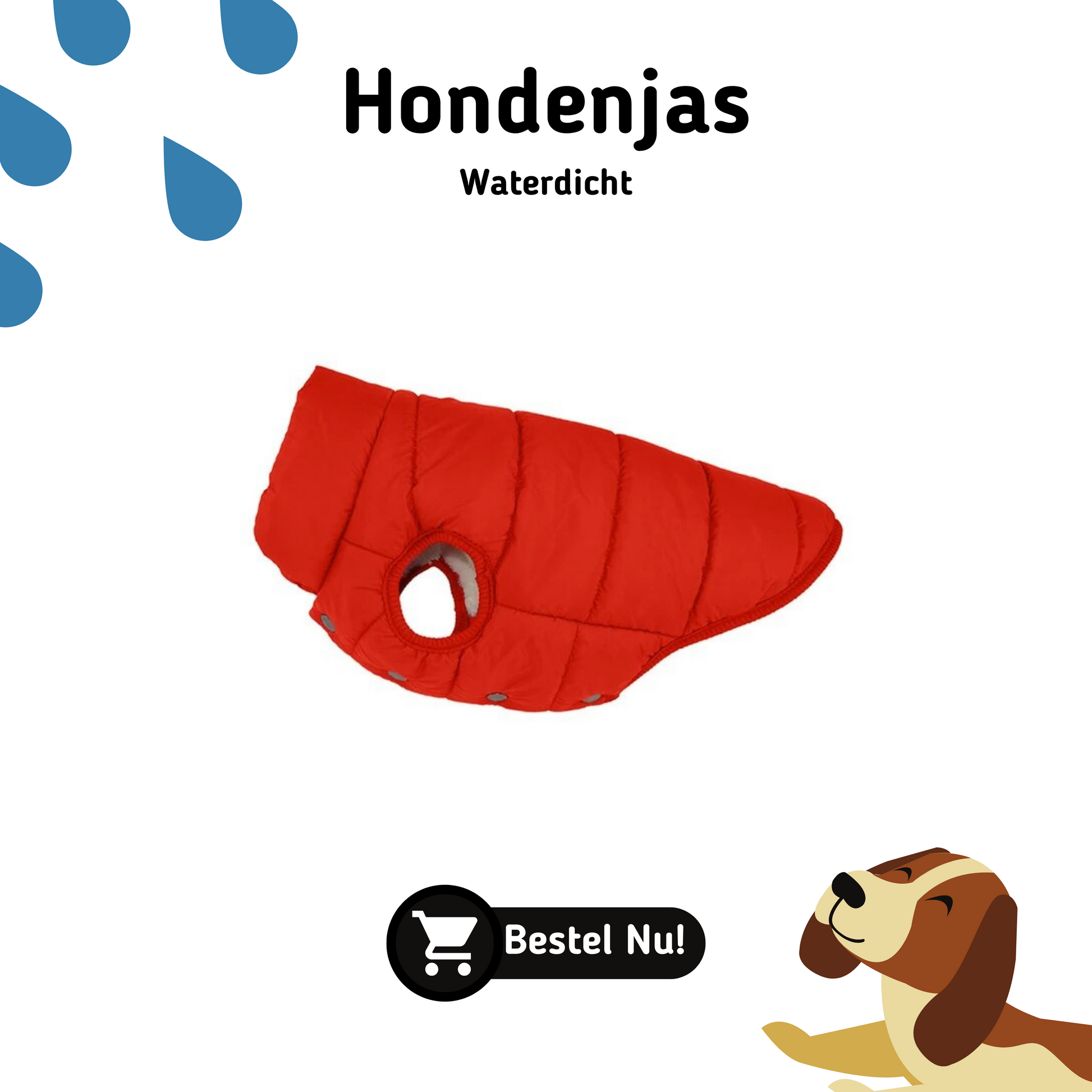 hondenjas-waterdicht