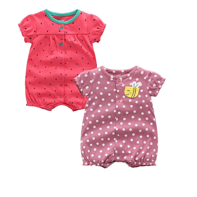 Babykleding meisjes in lieve en speelse prints