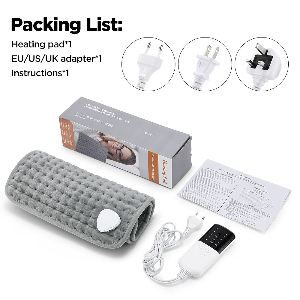 Warmte nekkussen met ergonomische vorm – Biedt extra steun en comfort
