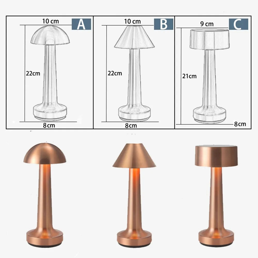 lamp-eettafel