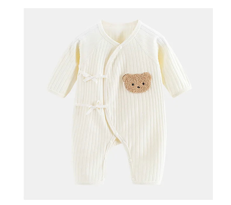 Comfortabele babykleding jongen in vrolijke kleuren