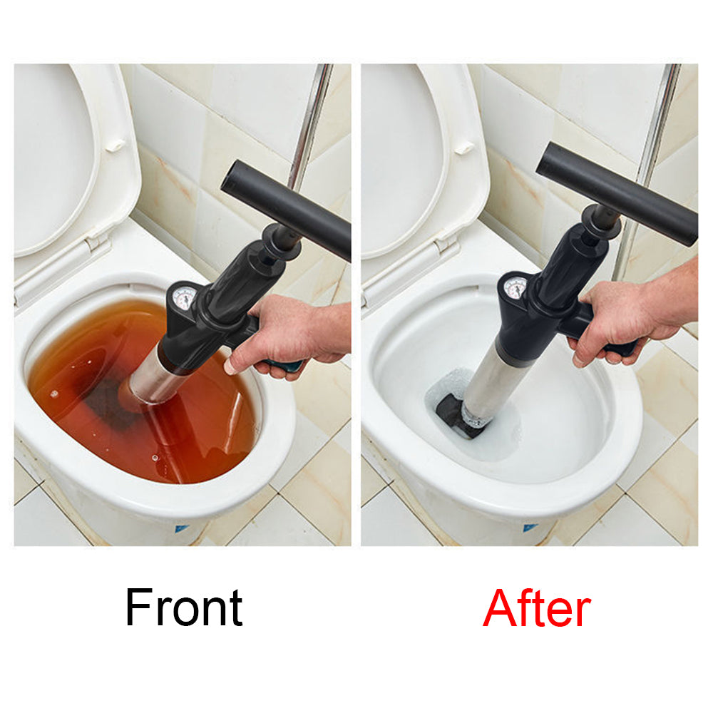 Wandbevestiging toilet ontstopper – Bespaar ruimte