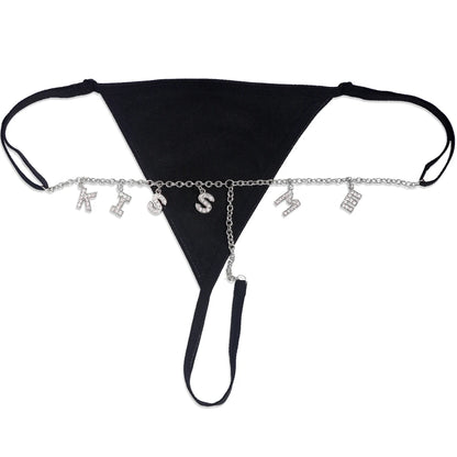 String met edgy design en naam – Stoer en stijlvol ondergoed