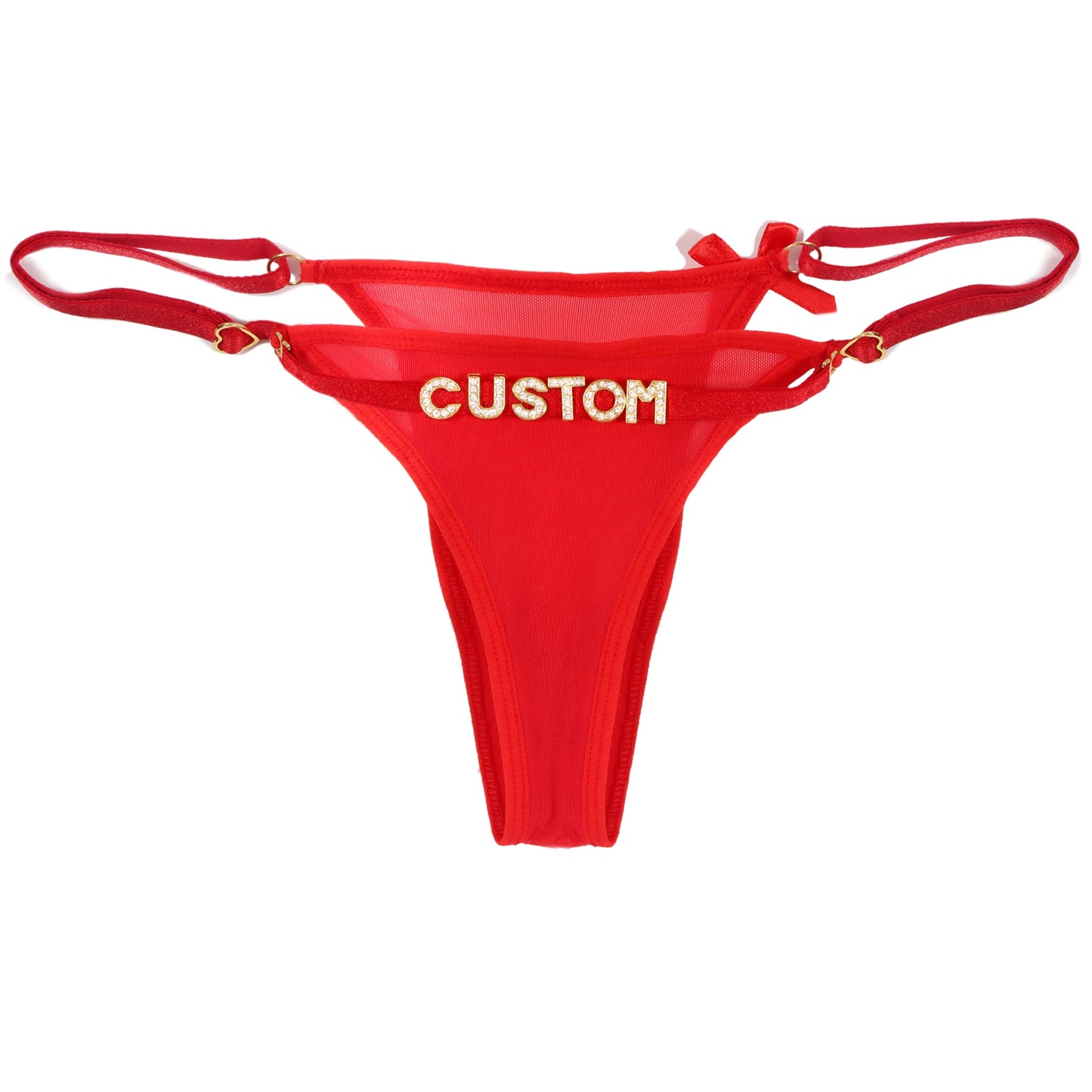 Gepersonaliseerde string set – Maak je lingerielade uniek