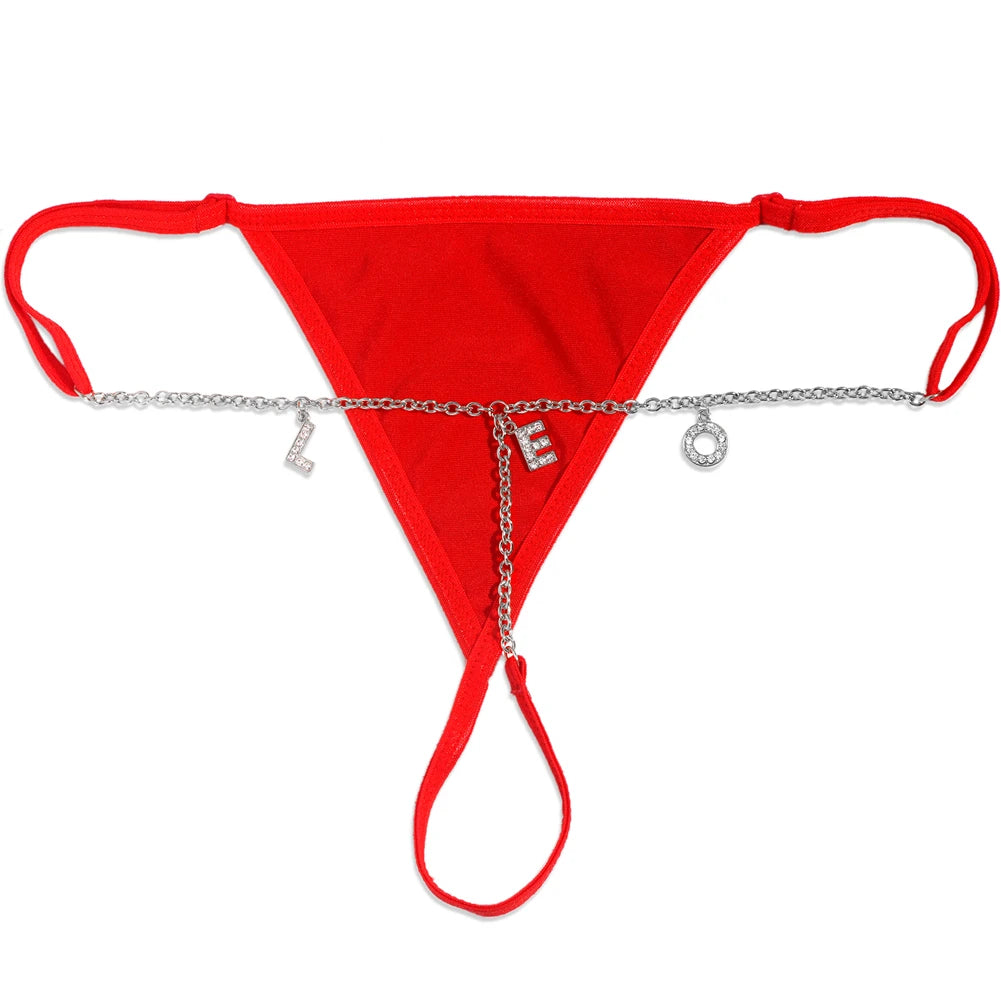Comfortabele string met naam – Perfect voor dagelijks gebruik
