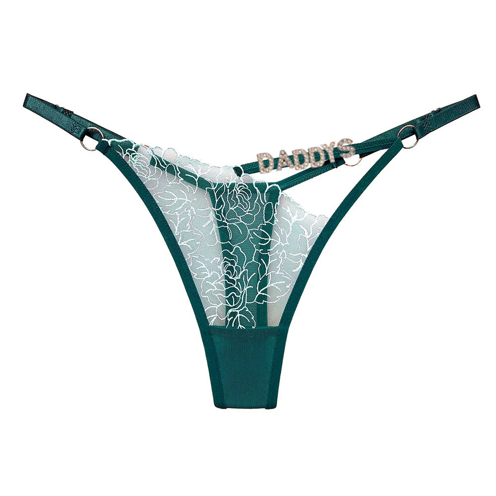 Trendy string met naam – Eigentijds en modieus ondergoed