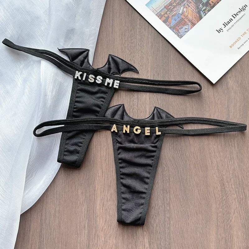 String met speelse print en naam – Uniek en vrolijk design